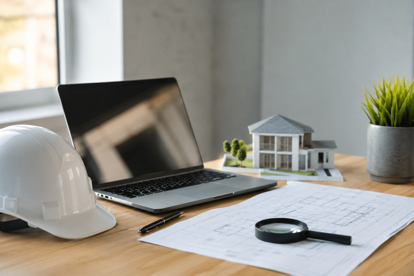 Builder checking a trade website against a practical Google spam update checklist